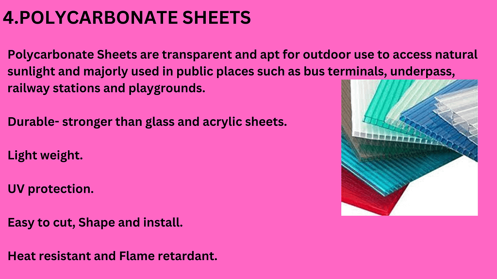 POLYCARBONATE SHEETS